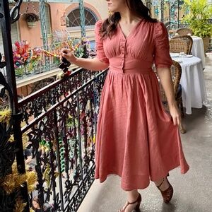 Sondeflor Pink Diane Dress size large